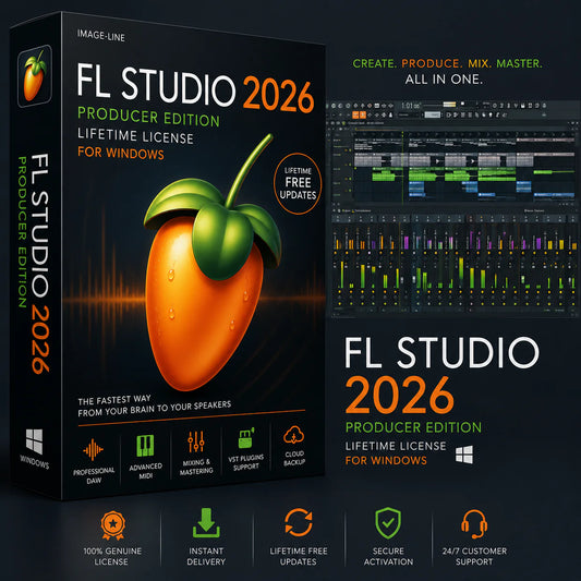FL Studio 2026 Producer Edition Lifetime License for Windows