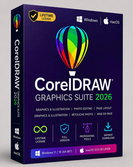 CorelDRAW Graphics Suite 2026 (Instant Download)